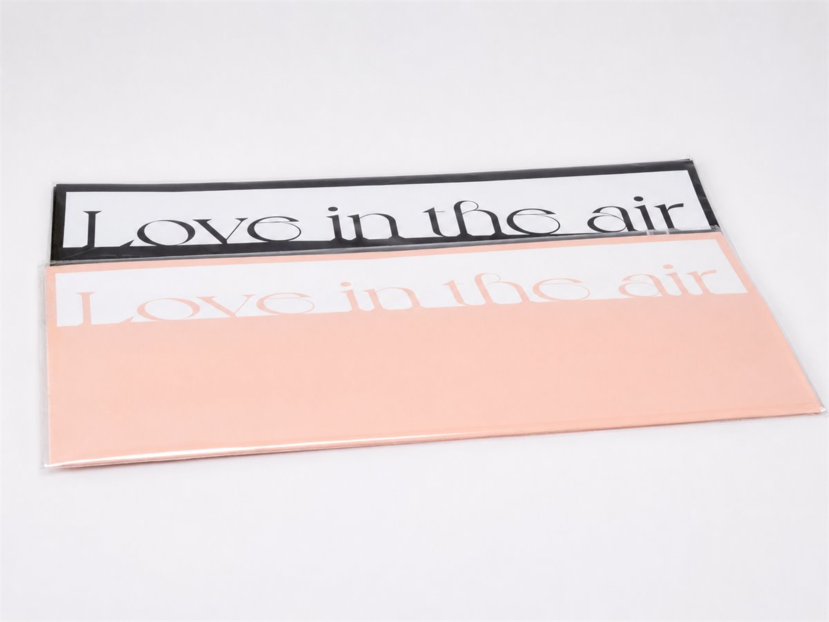Tarjeta decorativa Love in the air | Almacen Floral