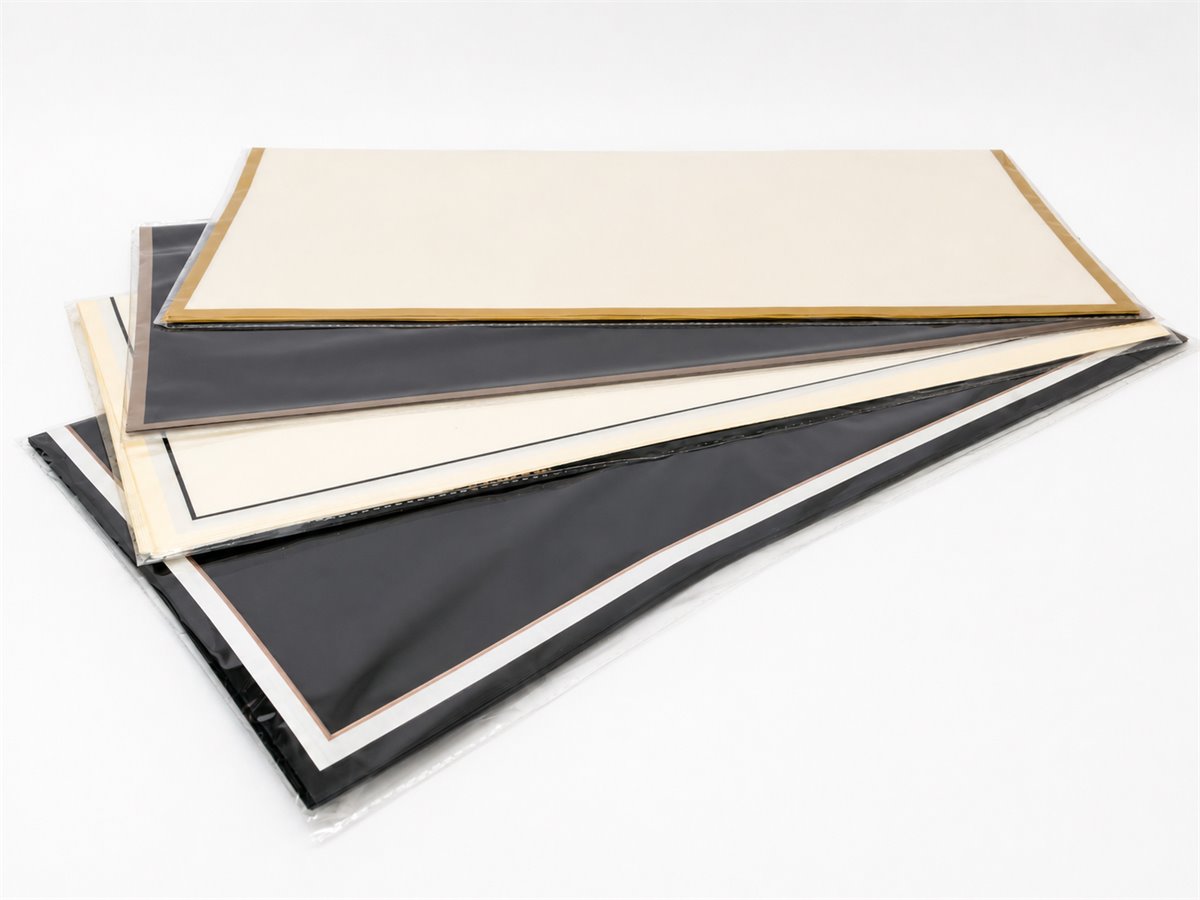 Sobres premium negro y marfil | Almacen Floral