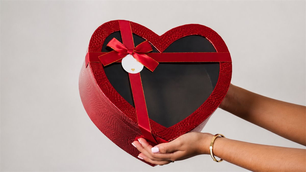 Base corazon roja | Almacen Floral