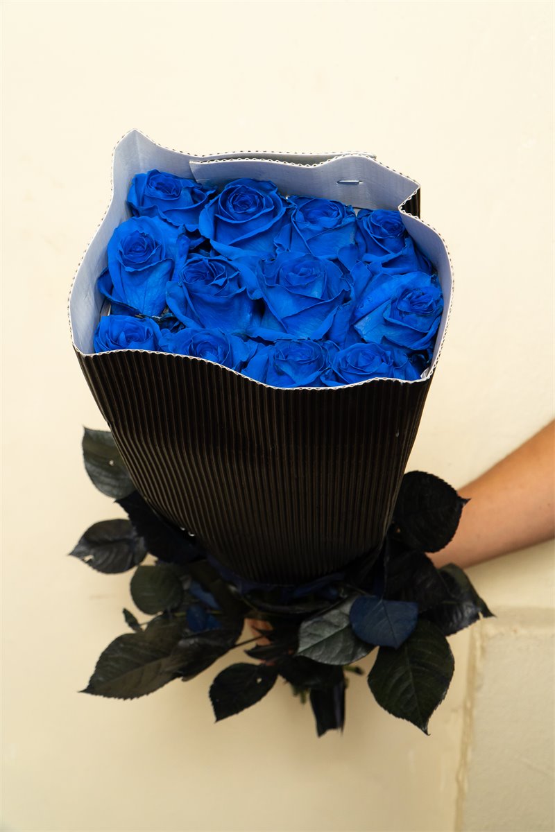 Bouquet de rosas azules premium | Almacen Floral