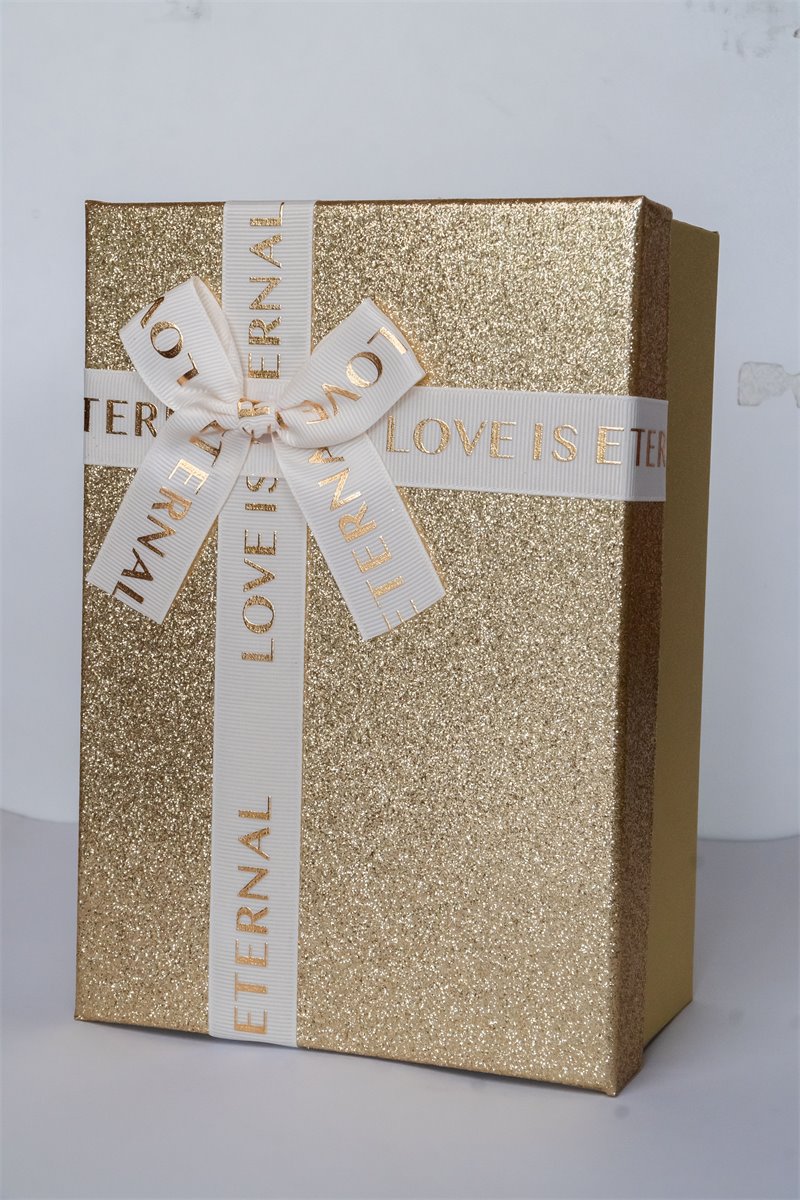 Caja dorada premium | Almacen Floral