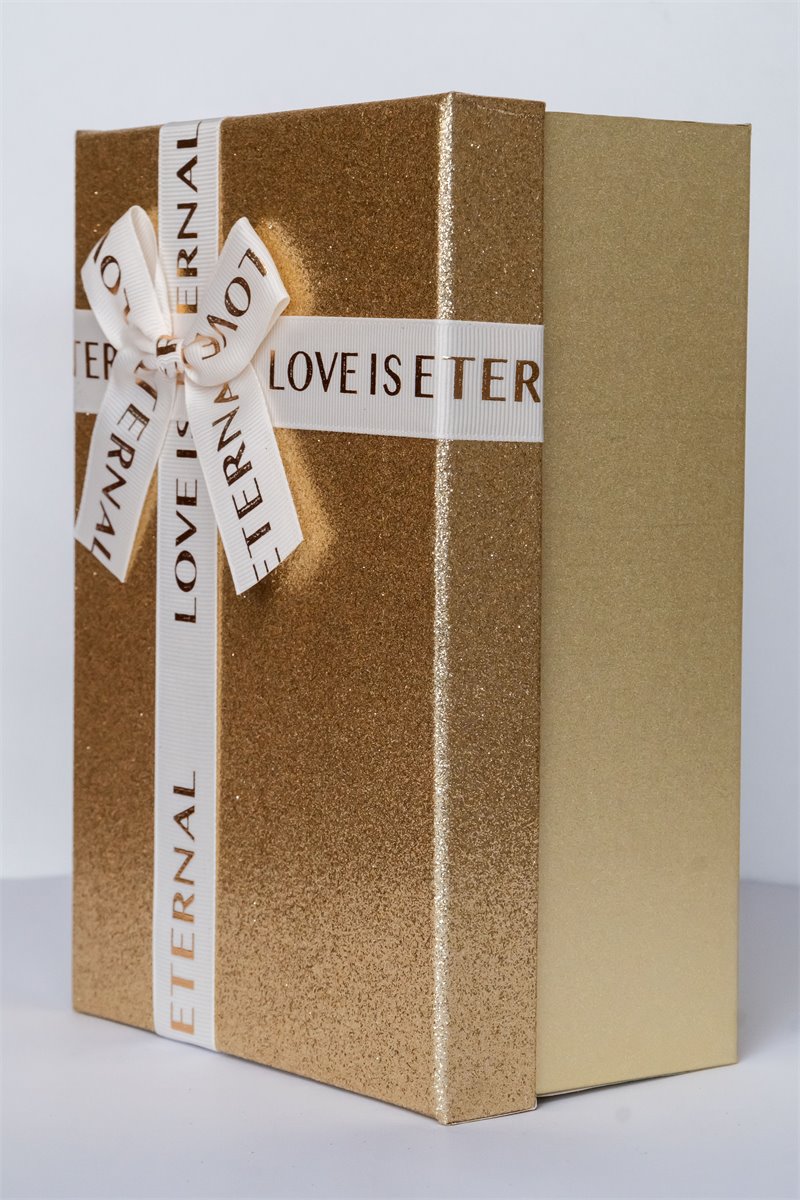 Caja dorada premium | Almacen Floral