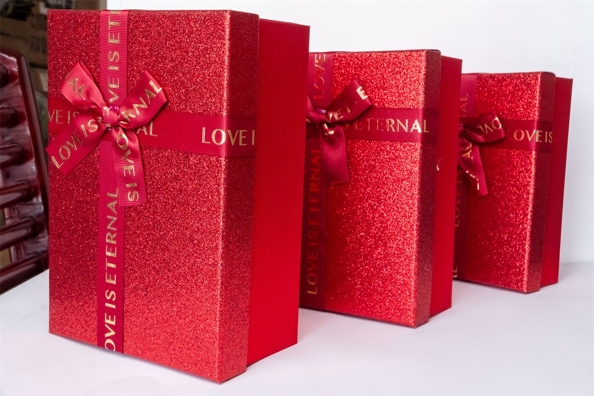 Caja roja premium | Almacen Floral