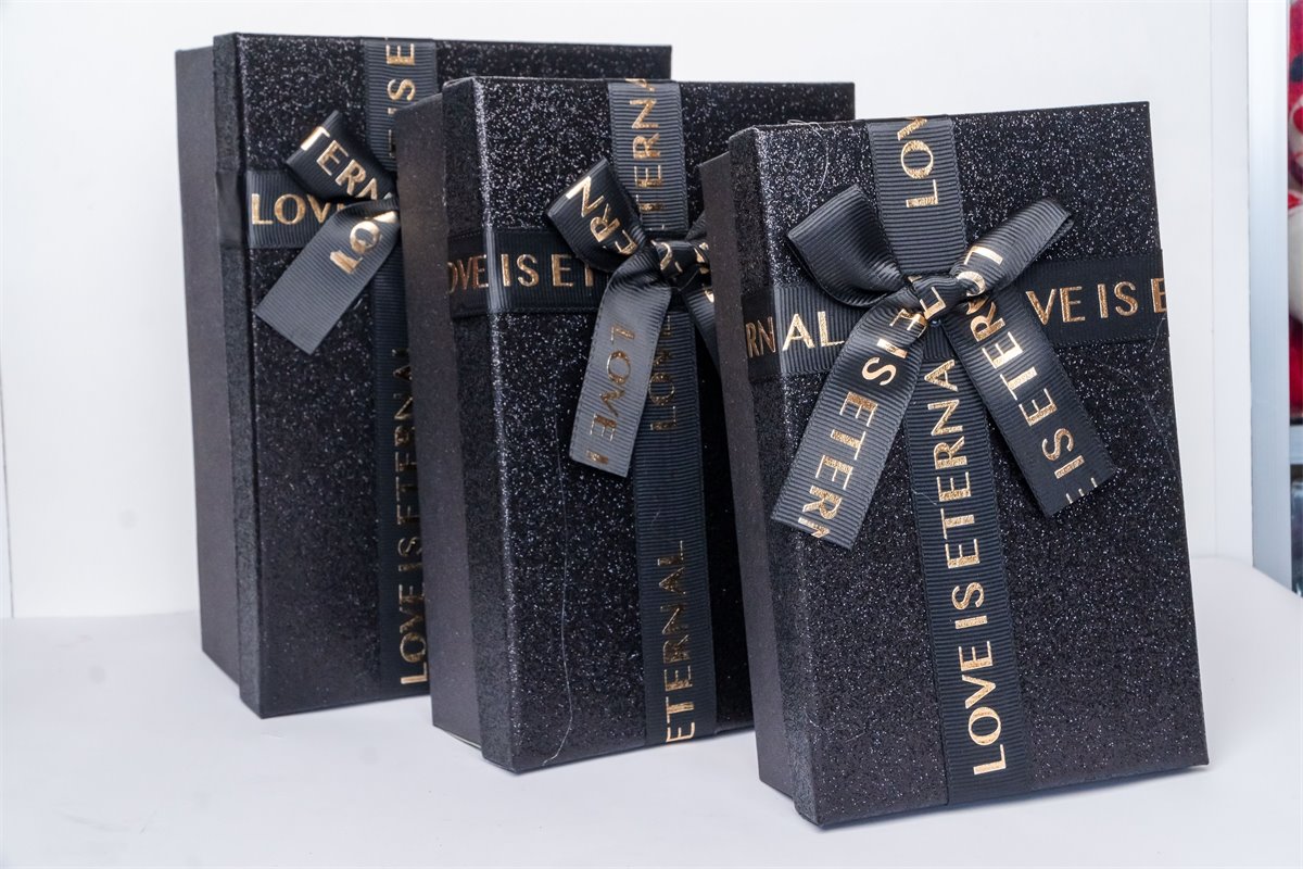 Caja negra premium | Almacen Floral