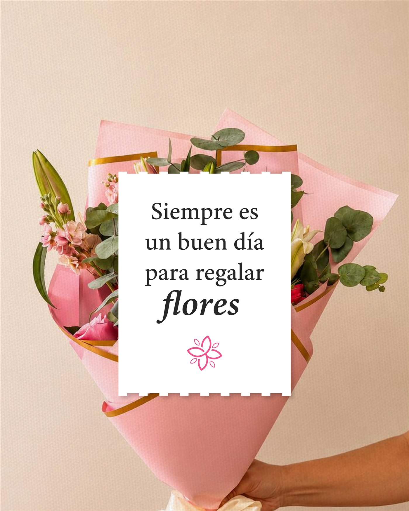 Portada visual del catalogo de Almacen Floral.
